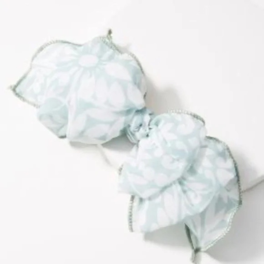 Anthropologie Lenora Floral Bow Barrette